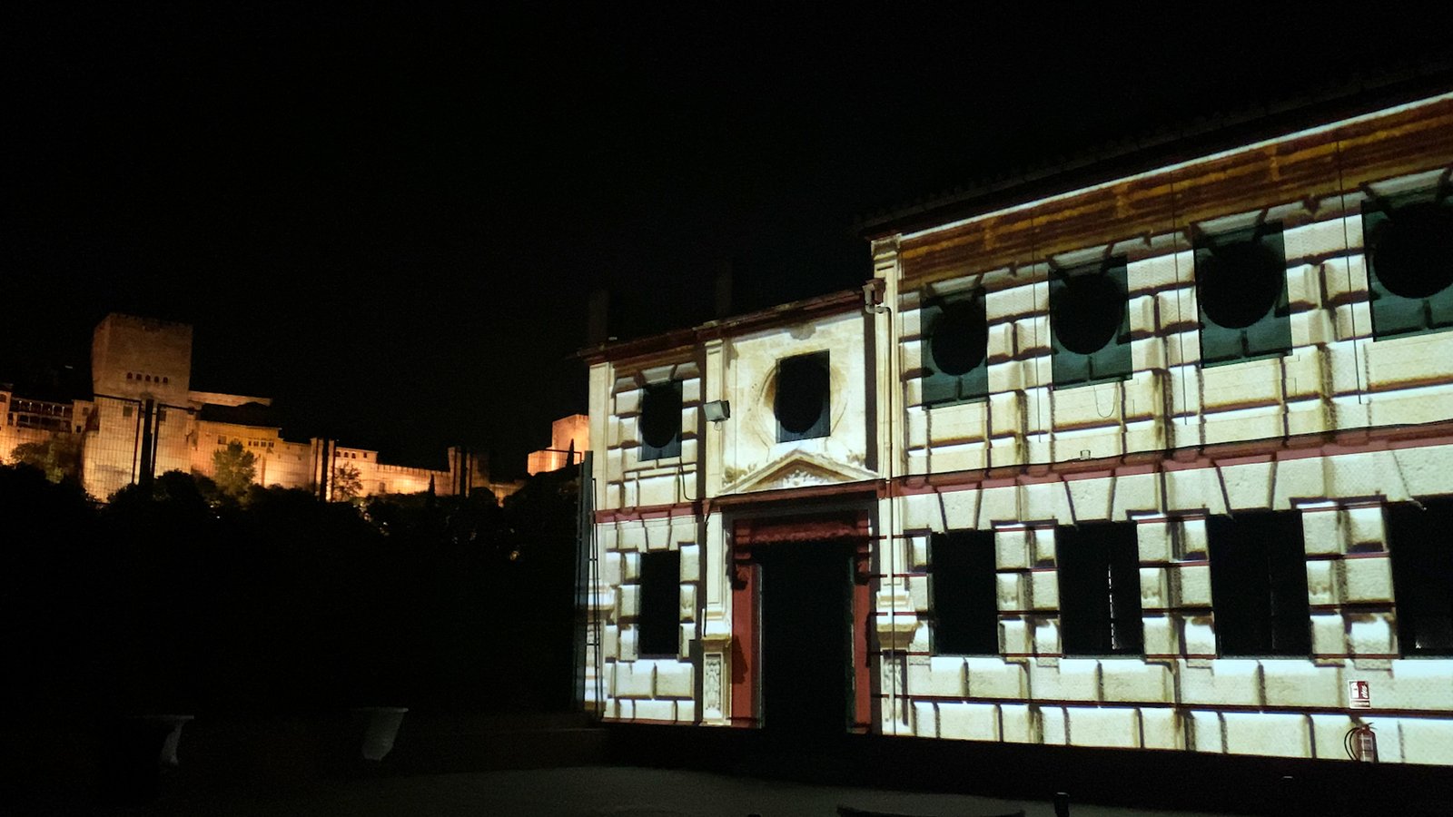 videomapping granada alhambra Utopi